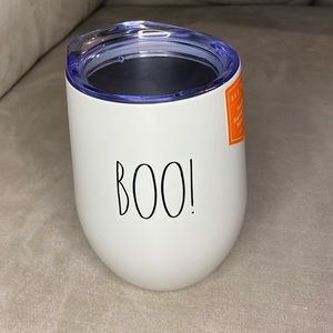 Brand New Rae Dunn “BOO” wine tumbler 🍷